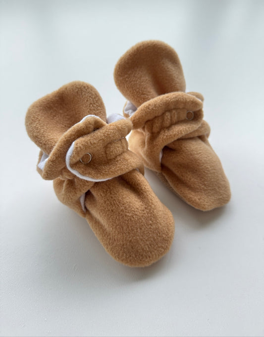 Bootie Fleece - Camel