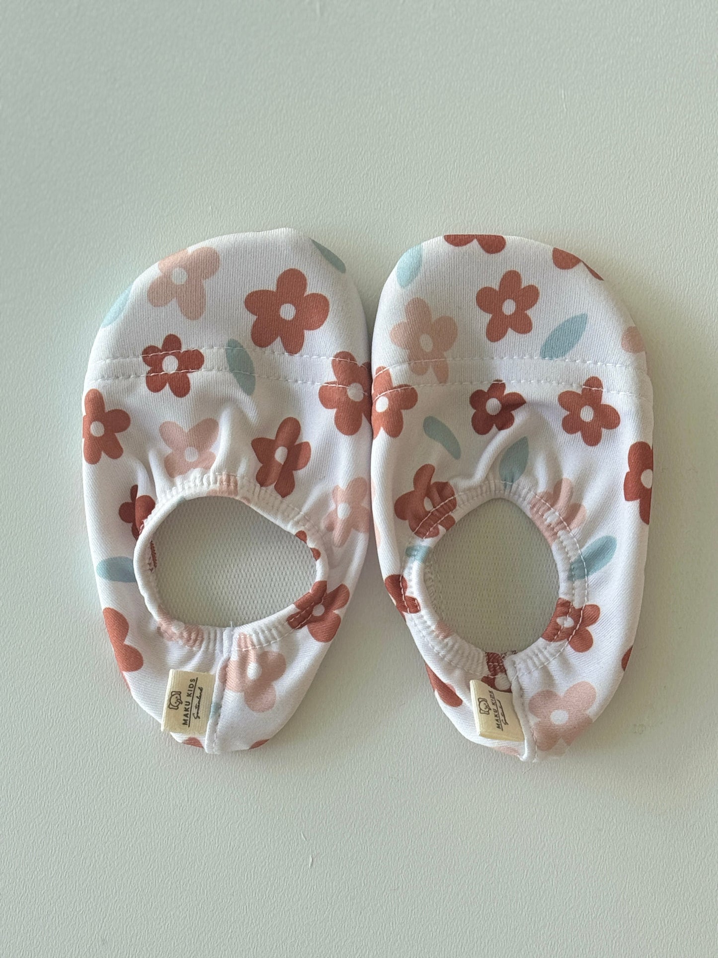 Badeschuhe - Blumen