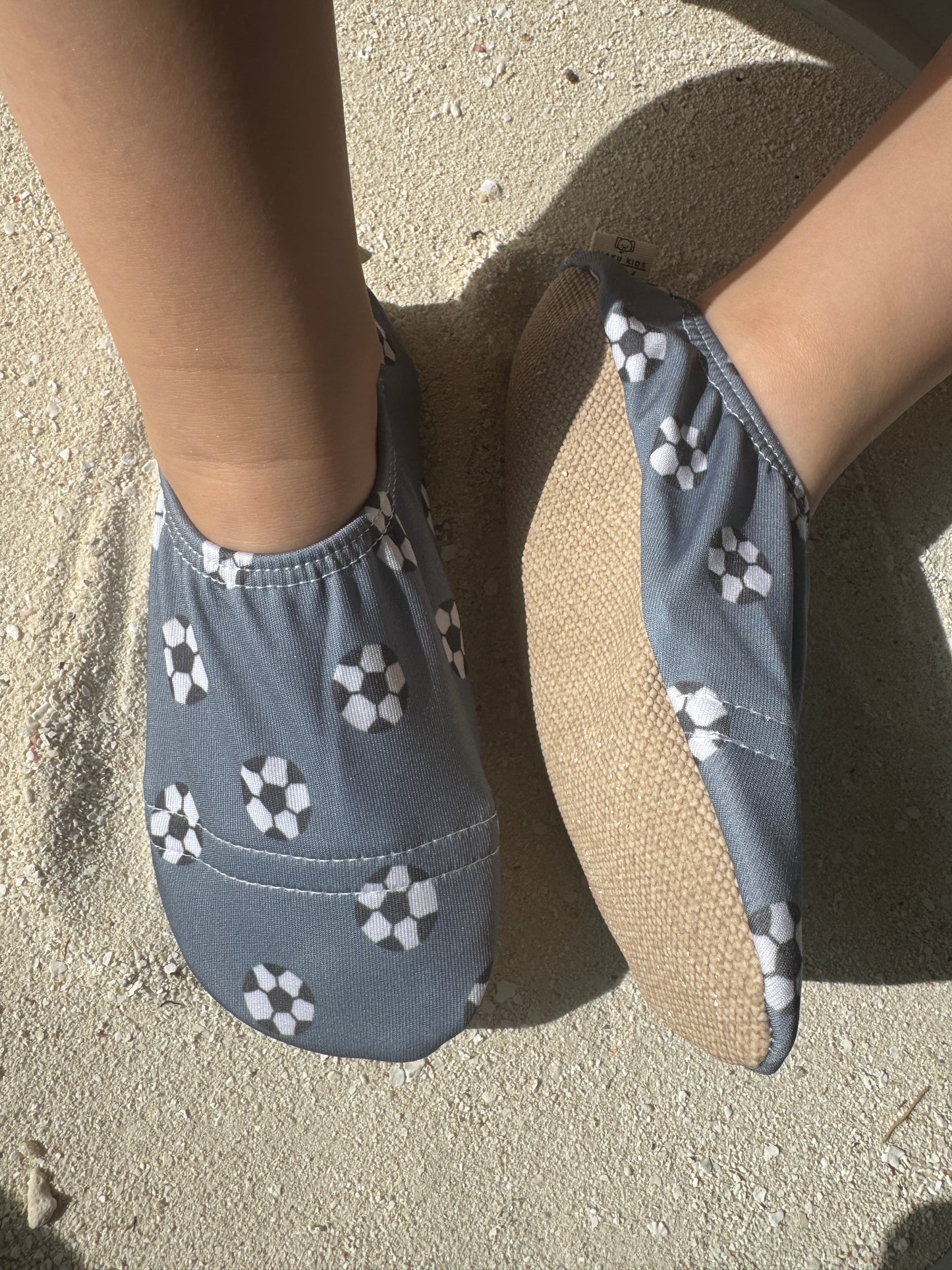 Badeschuhe - Fussball