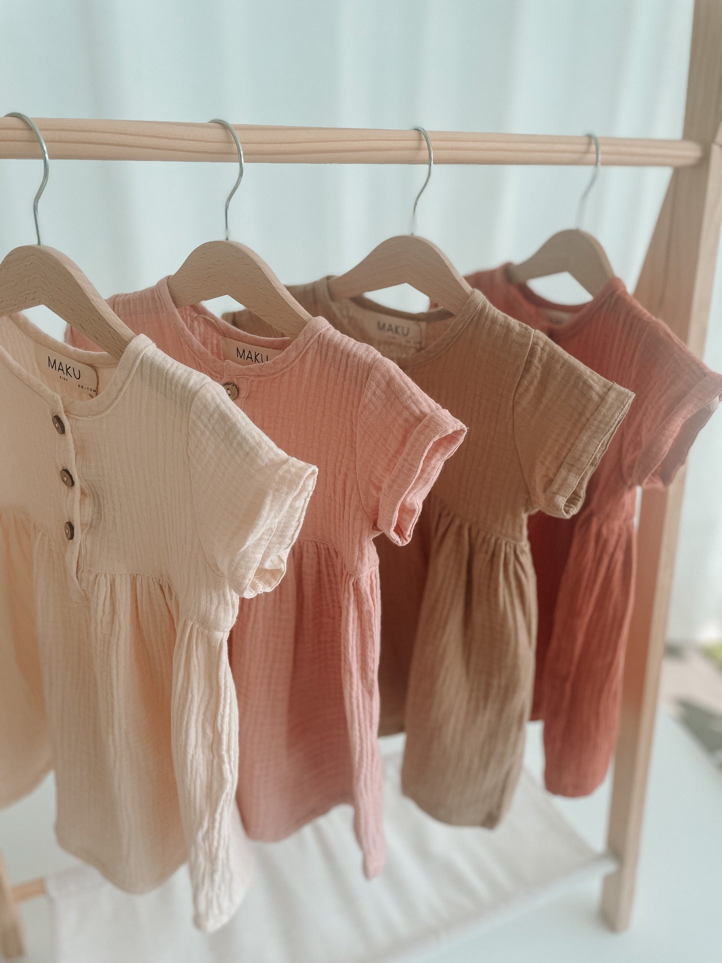 Musselin - Kleid