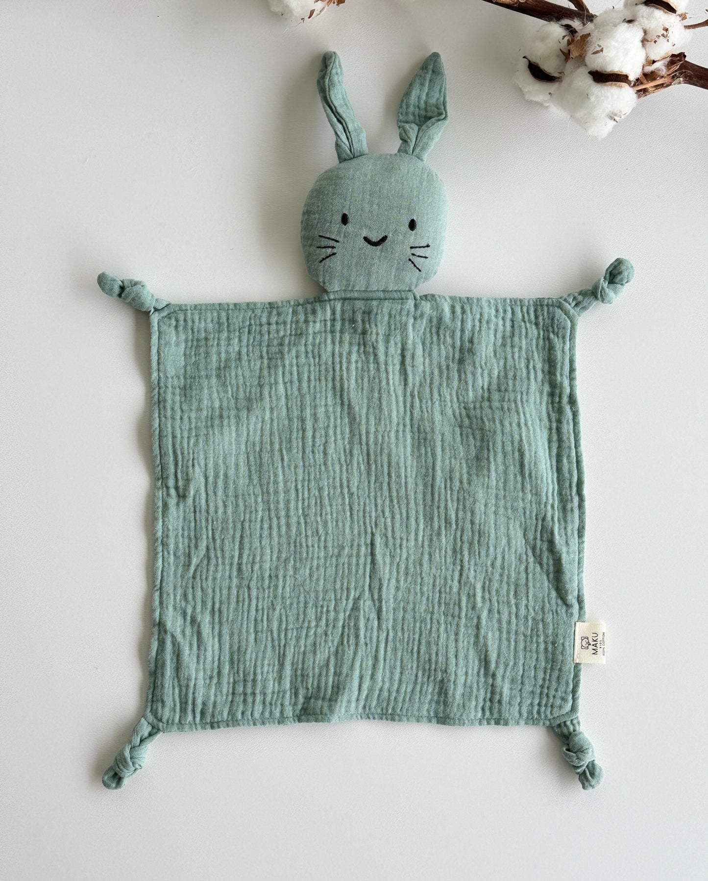 Hopsy - Schmussetuch Hase aus Musselin