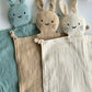 Hopsy - Doudou lapin en mousseline